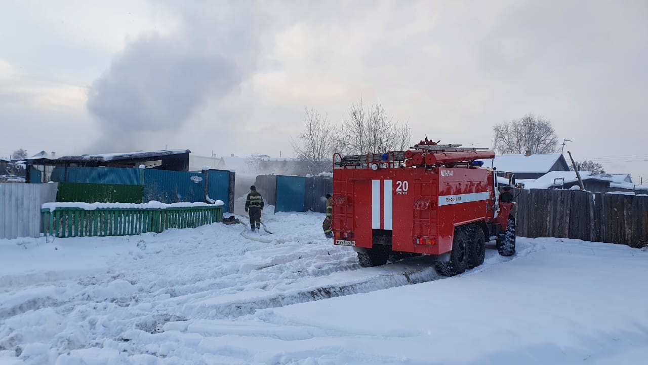 Еще один пожар. Погибли женщина и ребенок